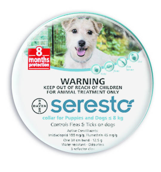 Seresto Flea & Tick Collar for Small Dogs (1) Flea Collars Flea